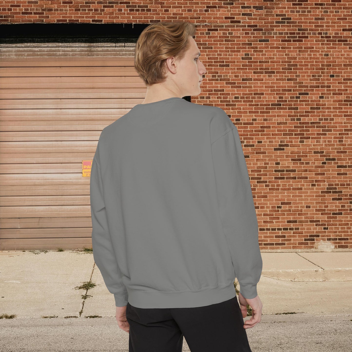 Customizable Stacked Text Design Sweatshirt