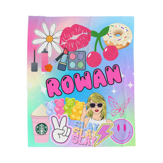 Personalized Plush Blanket