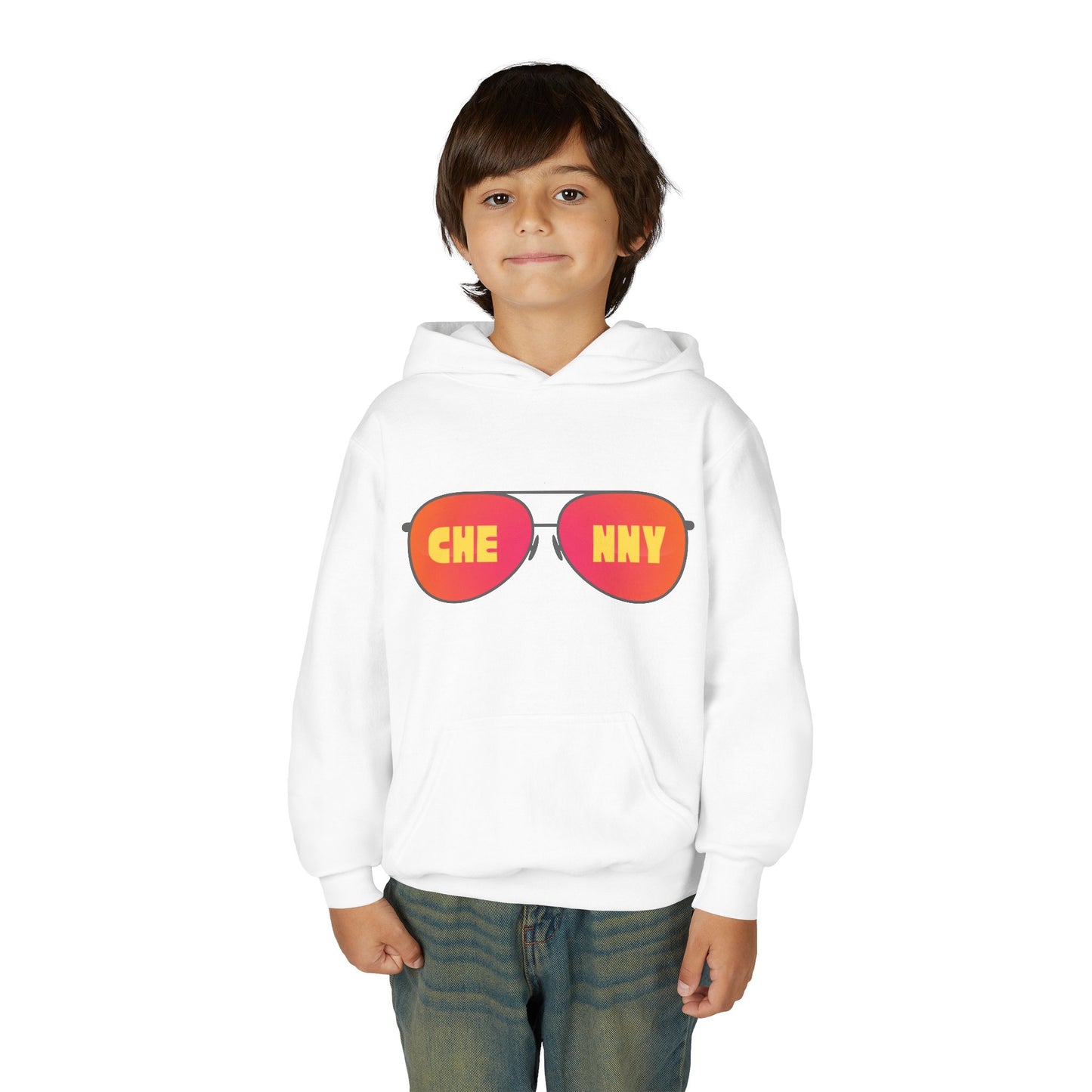 Aviator Sunnies Custom Youth Hoodie