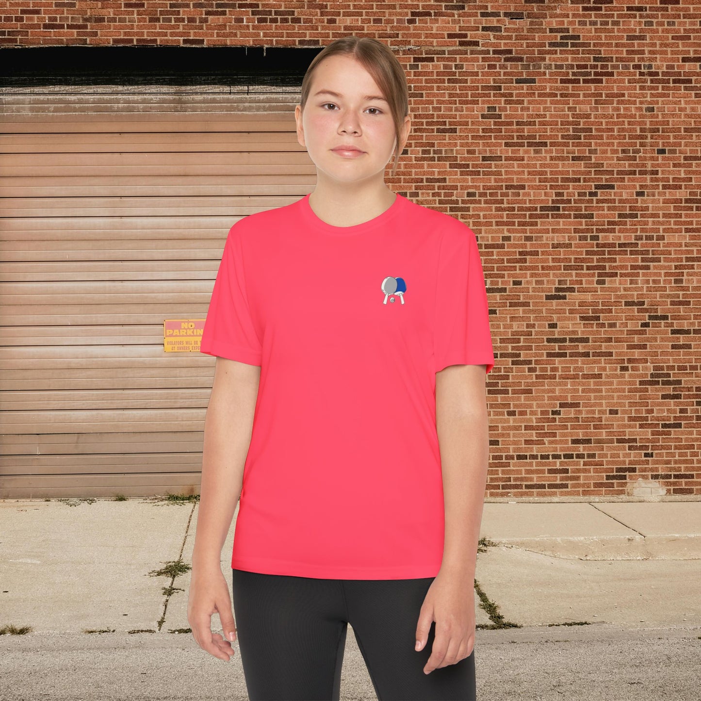 Ping Pong Youth Tee - Custom Swag - Table Tennis Tshirt