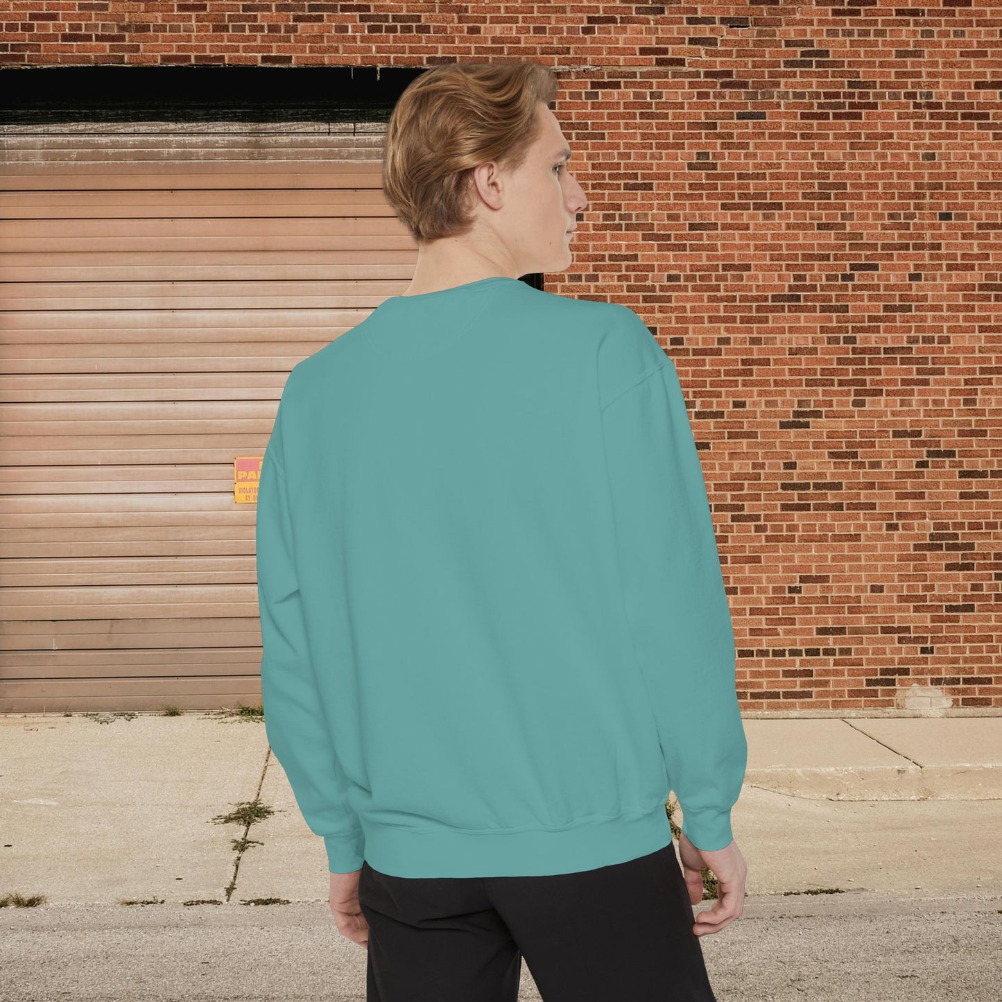 Customizable Stacked Text Design Sweatshirt