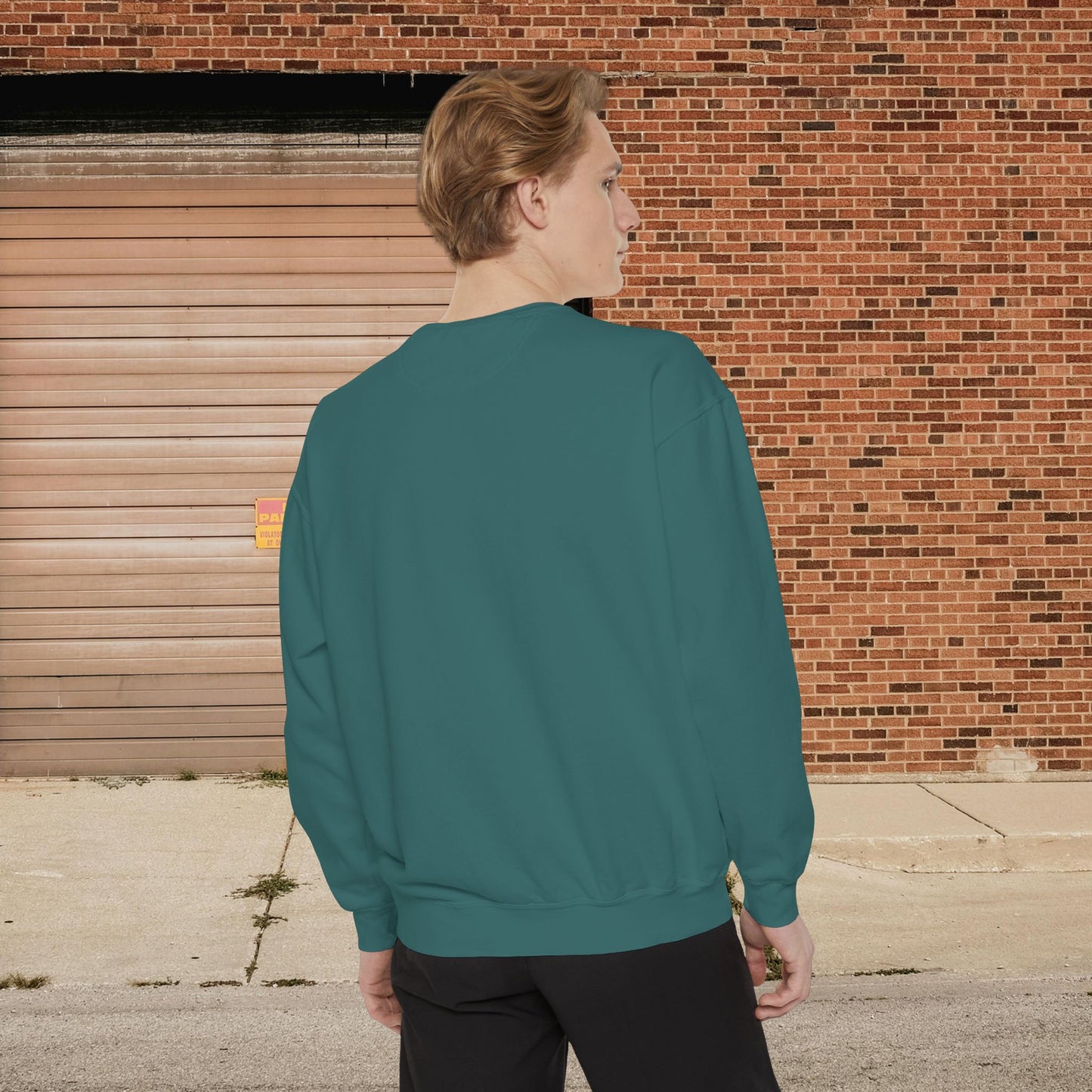 Customizable Stacked Text Design Sweatshirt