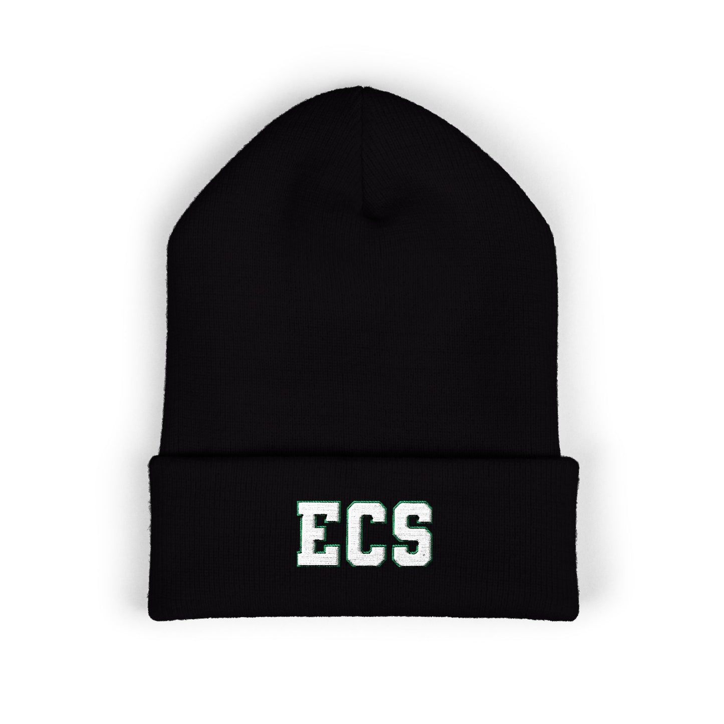 ECS Embroidered Classic Cuffed Beanie