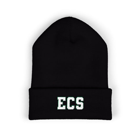 ECS Embroidered Classic Cuffed Beanie