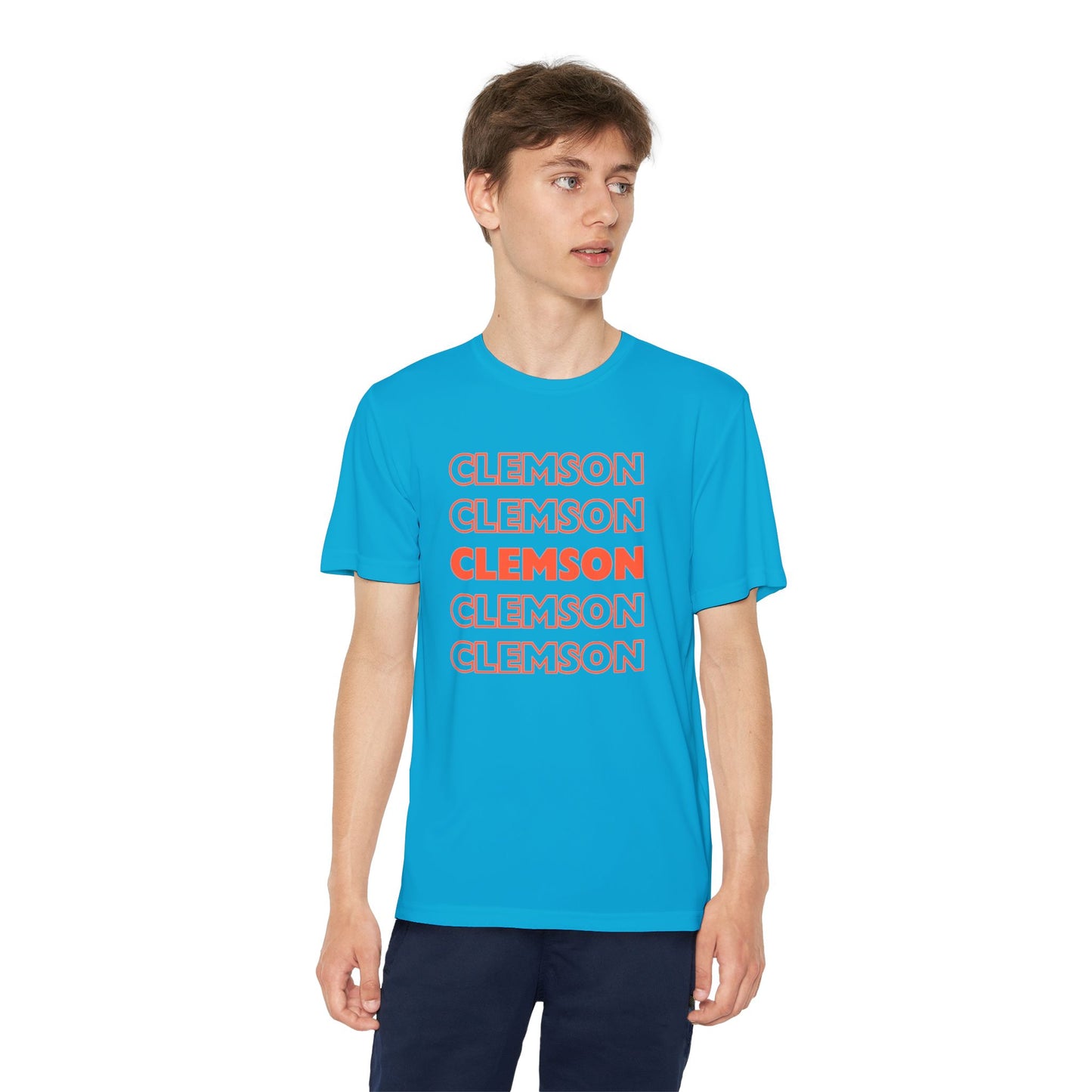 Youth Competitor Tee - Custom Sport Tek Repeating Team/Camp Name