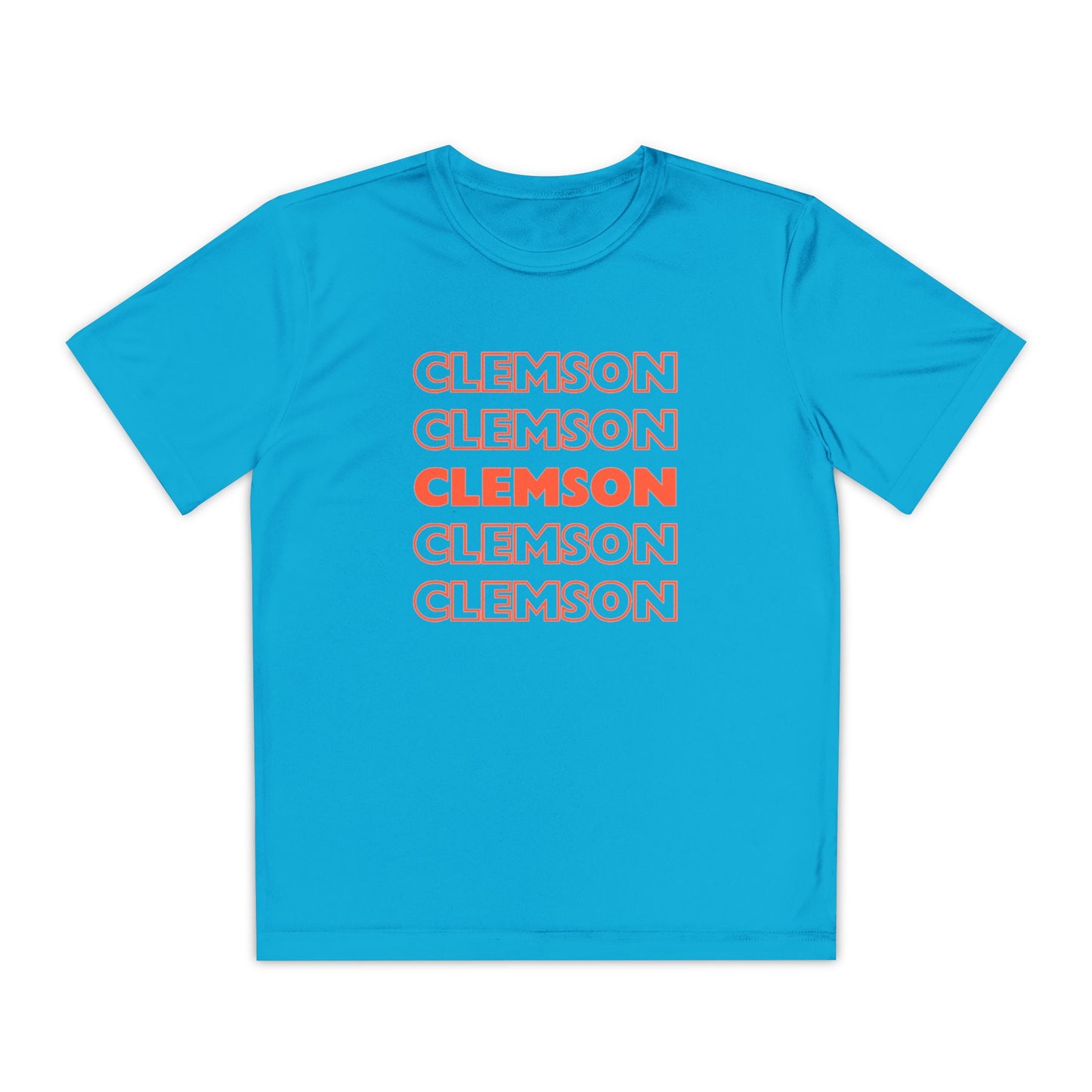 Youth Competitor Tee - Custom Sport Tek Repeating Team/Camp Name