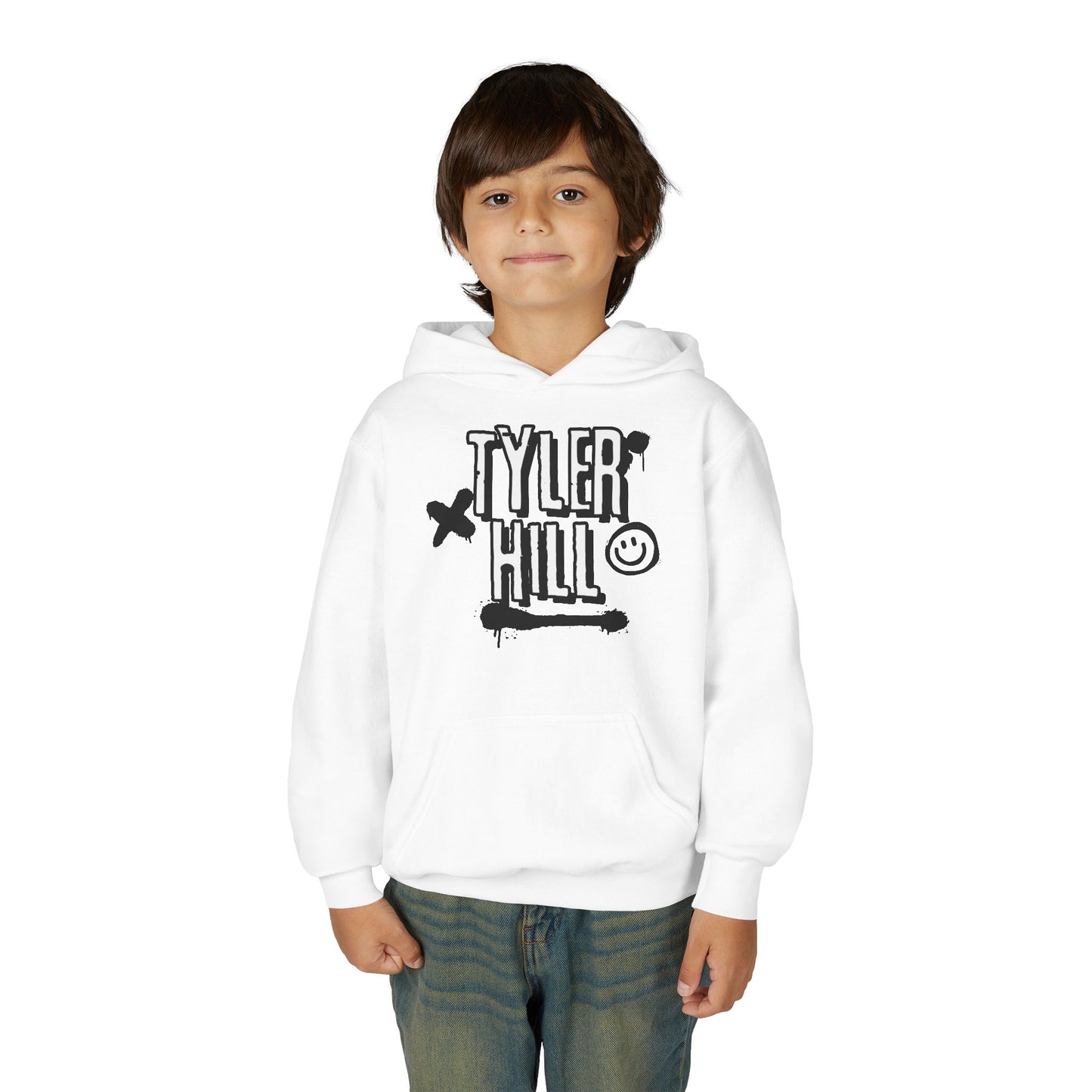 Graffiti Custom Youth Hooded Sweatshirt