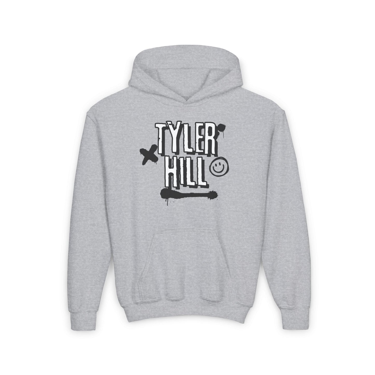Graffiti Custom Youth Hooded Sweatshirt