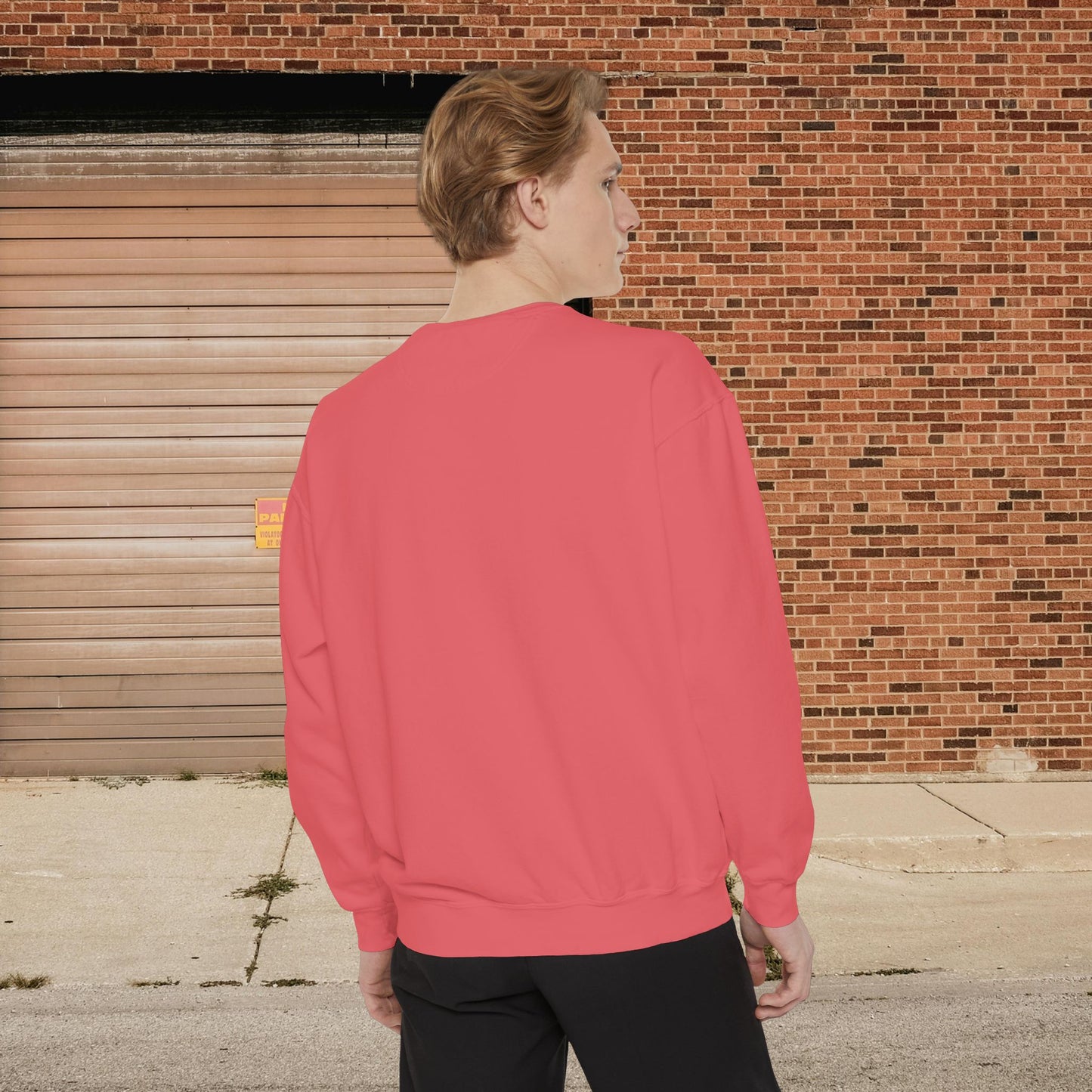 Customizable Stacked Text Design Sweatshirt