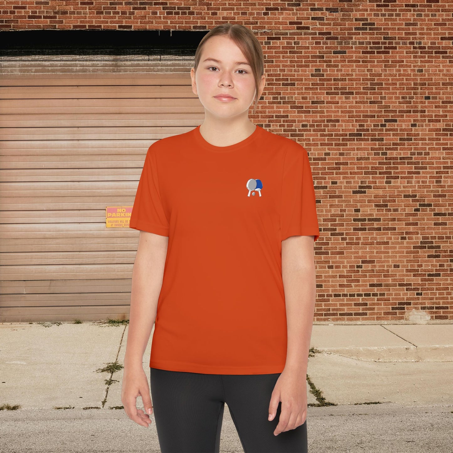 Ping Pong Youth Tee - Custom Swag - Table Tennis Tshirt