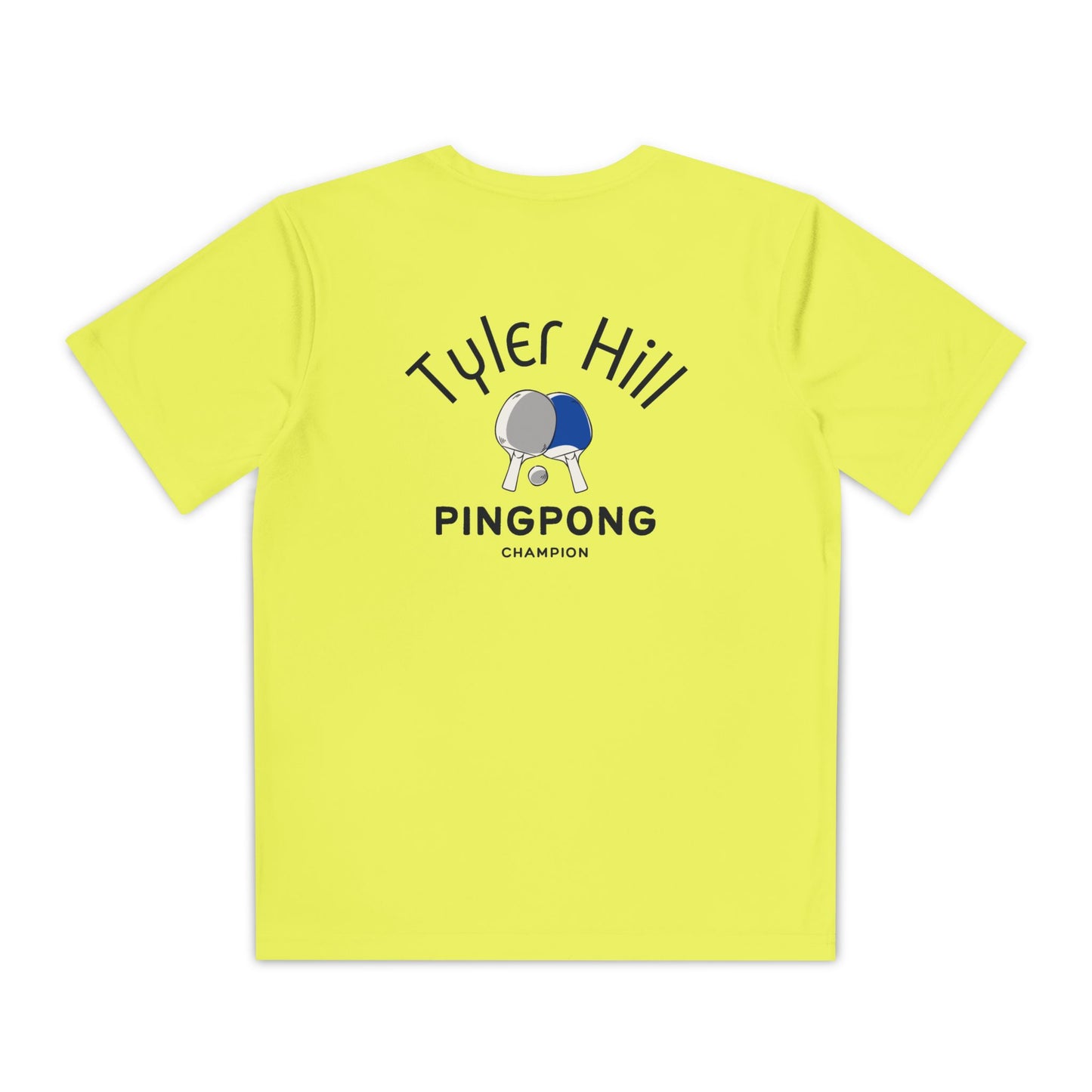 Ping Pong Youth Tee - Custom Swag - Table Tennis Tshirt