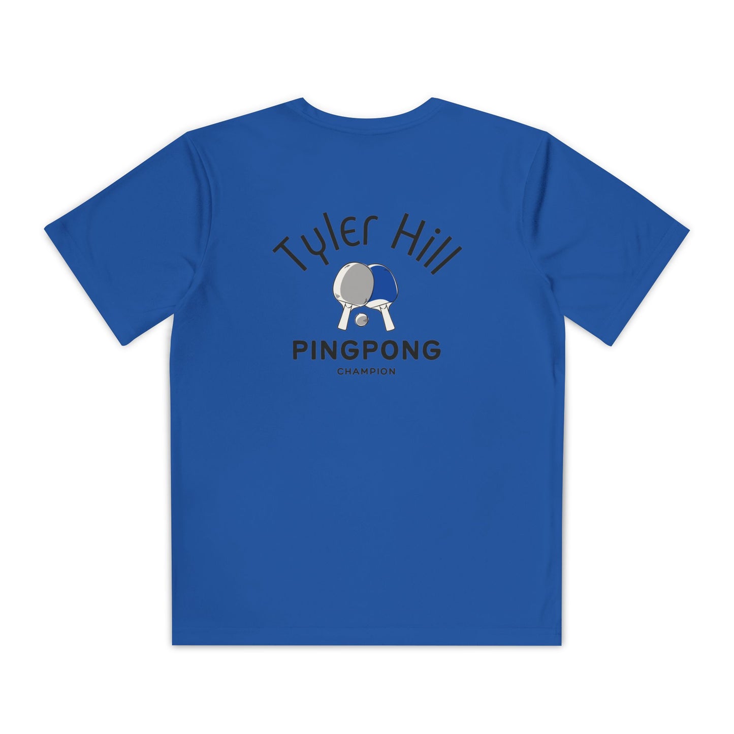 Ping Pong Youth Tee - Custom Swag - Table Tennis Tshirt