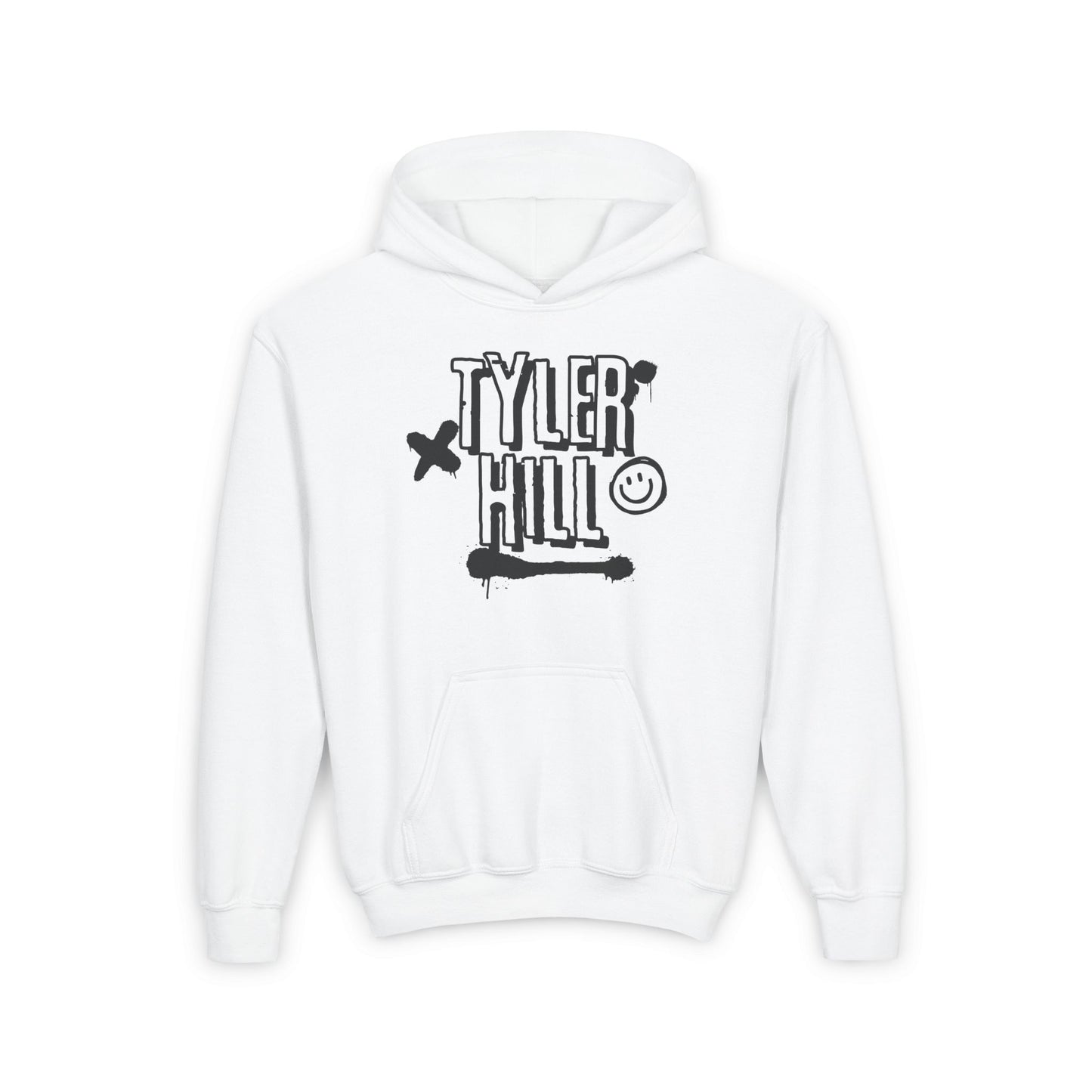 Graffiti Custom Youth Hooded Sweatshirt