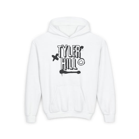Graffiti Custom Youth Hooded Sweatshirt