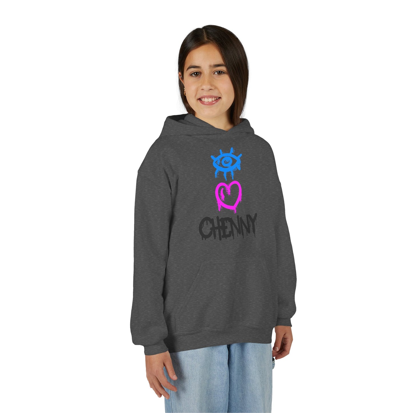 I Heart Drippy Custom Youth Hoodie