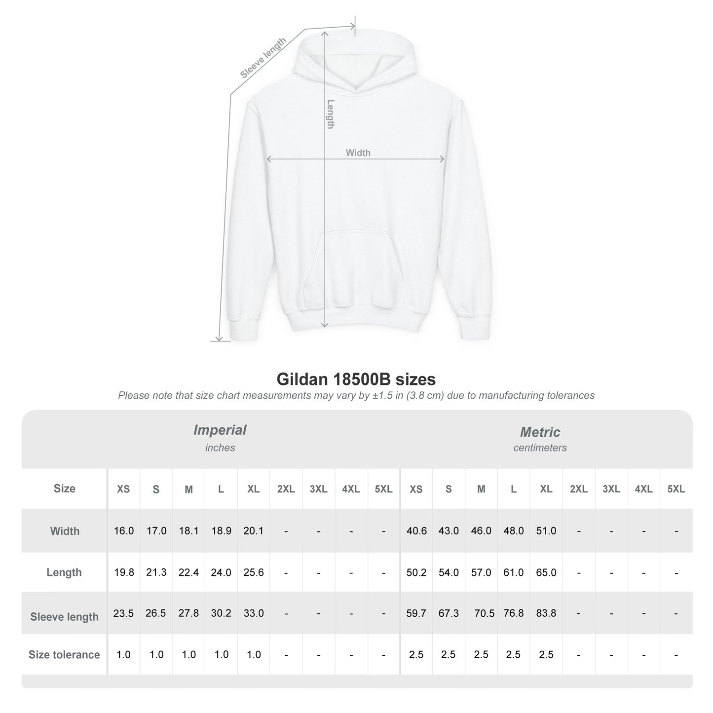 Walkin' Heart Youth Hooded Sweatshirt