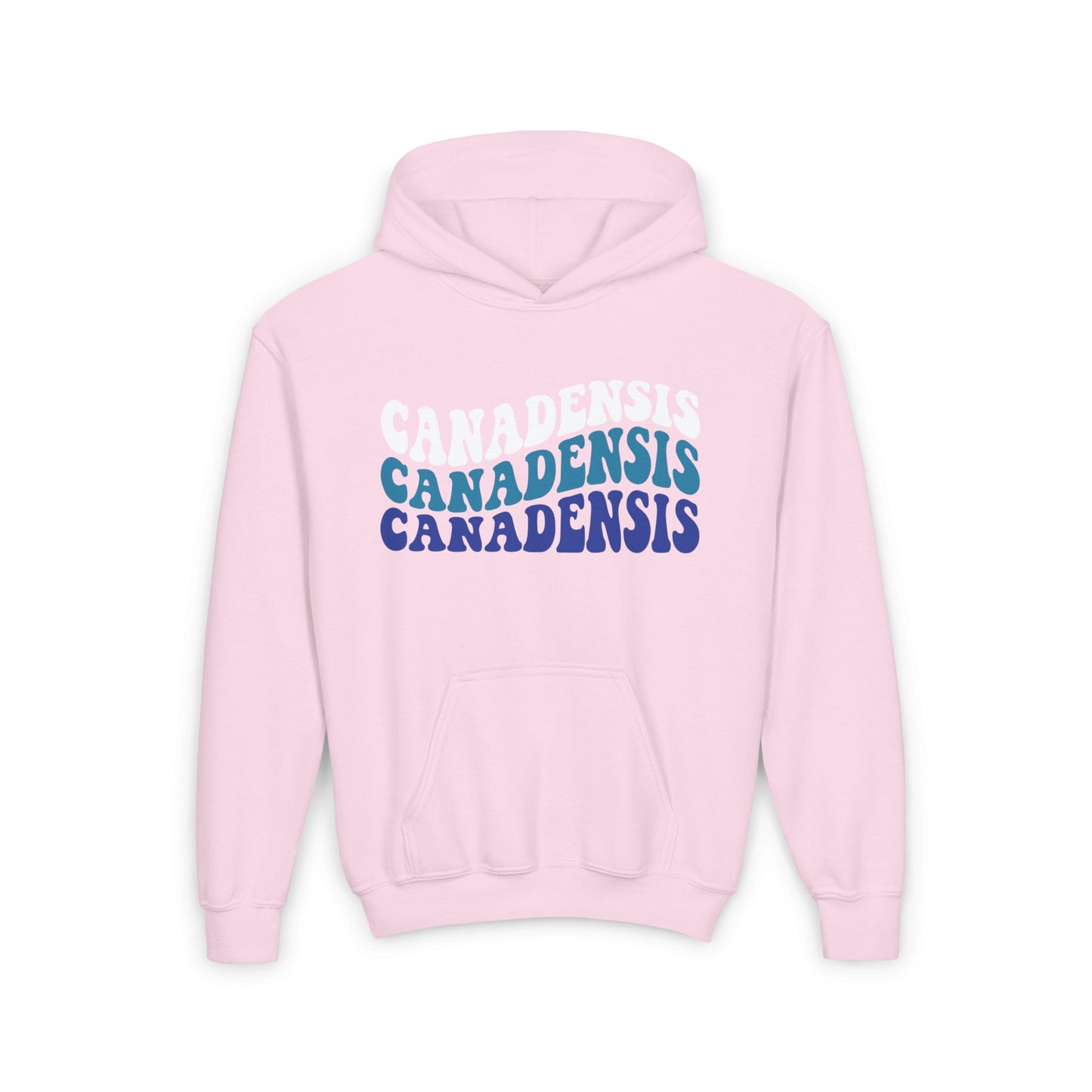 Retro Wavy Youth Custom Hooded Sweatshirt
