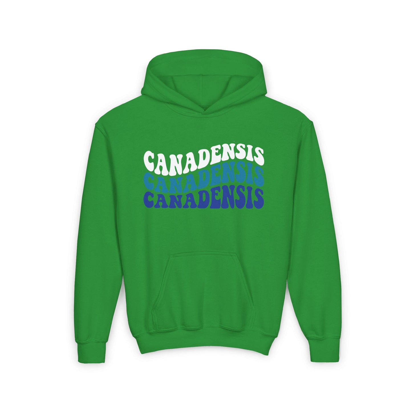 Retro Wavy Youth Custom Hooded Sweatshirt