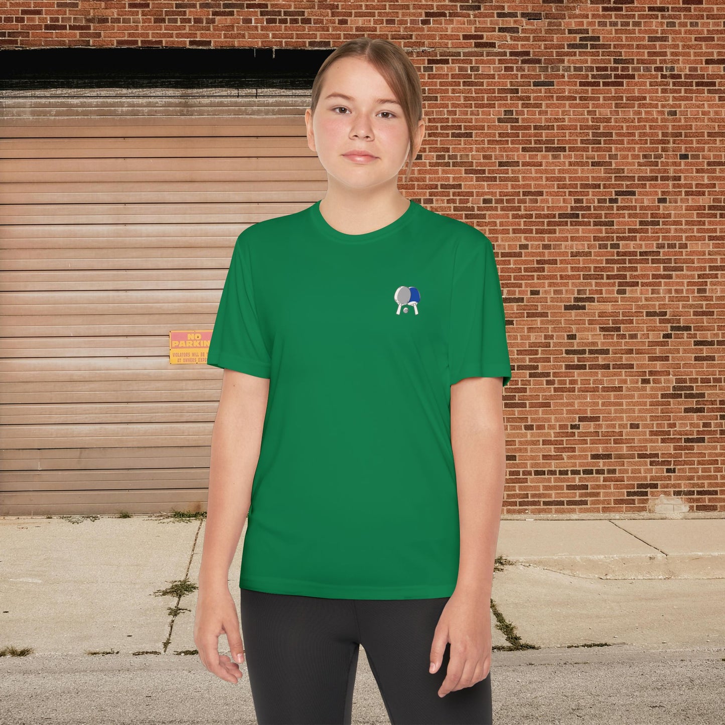 Ping Pong Youth Tee - Custom Swag - Table Tennis Tshirt