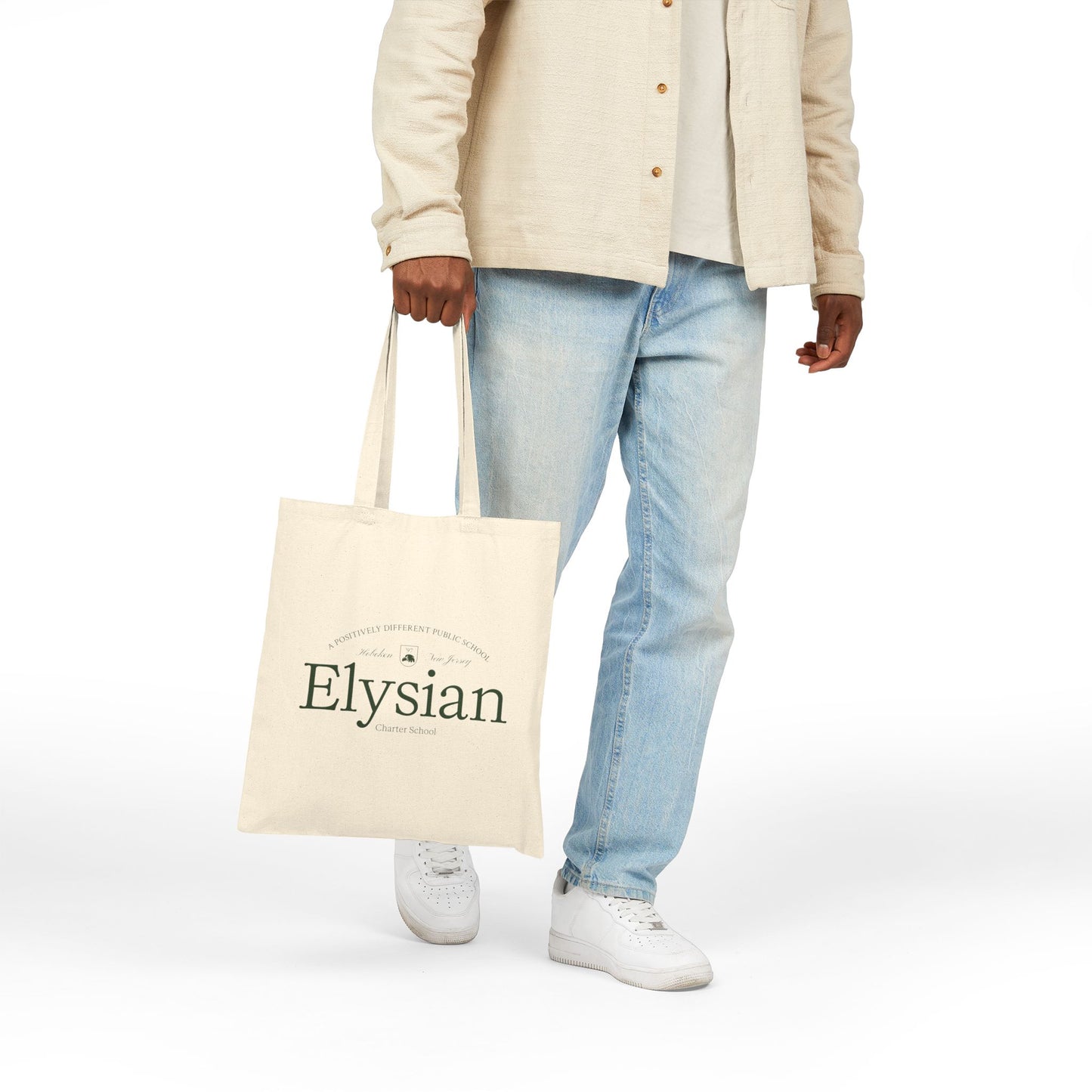 Elysian Cotton Canvas Tote Bag