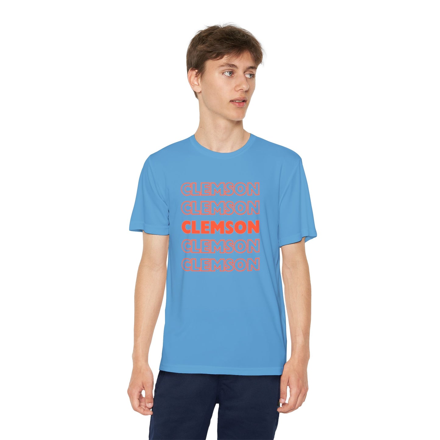 Youth Competitor Tee - Custom Sport Tek Repeating Team/Camp Name