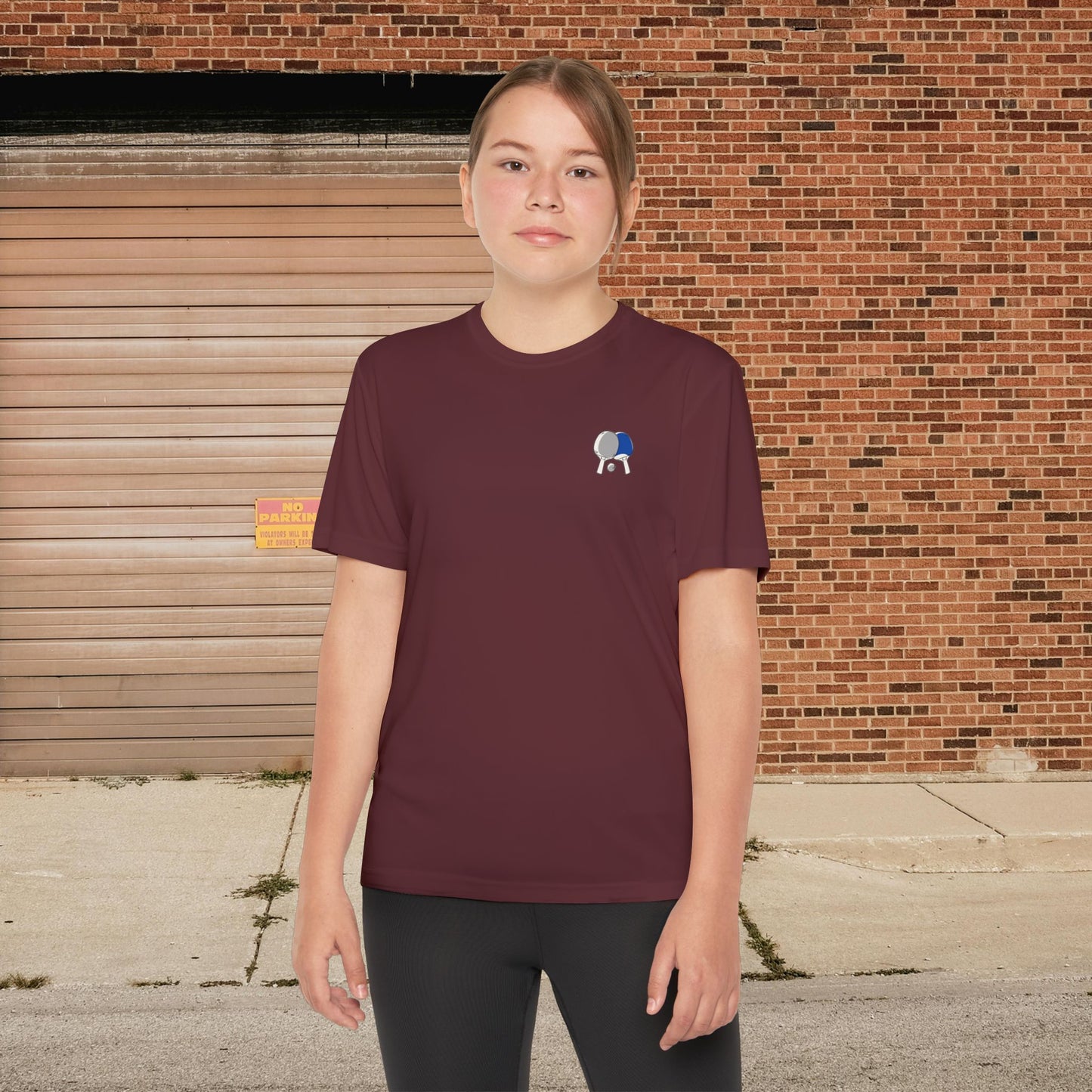 Ping Pong Youth Tee - Custom Swag - Table Tennis Tshirt