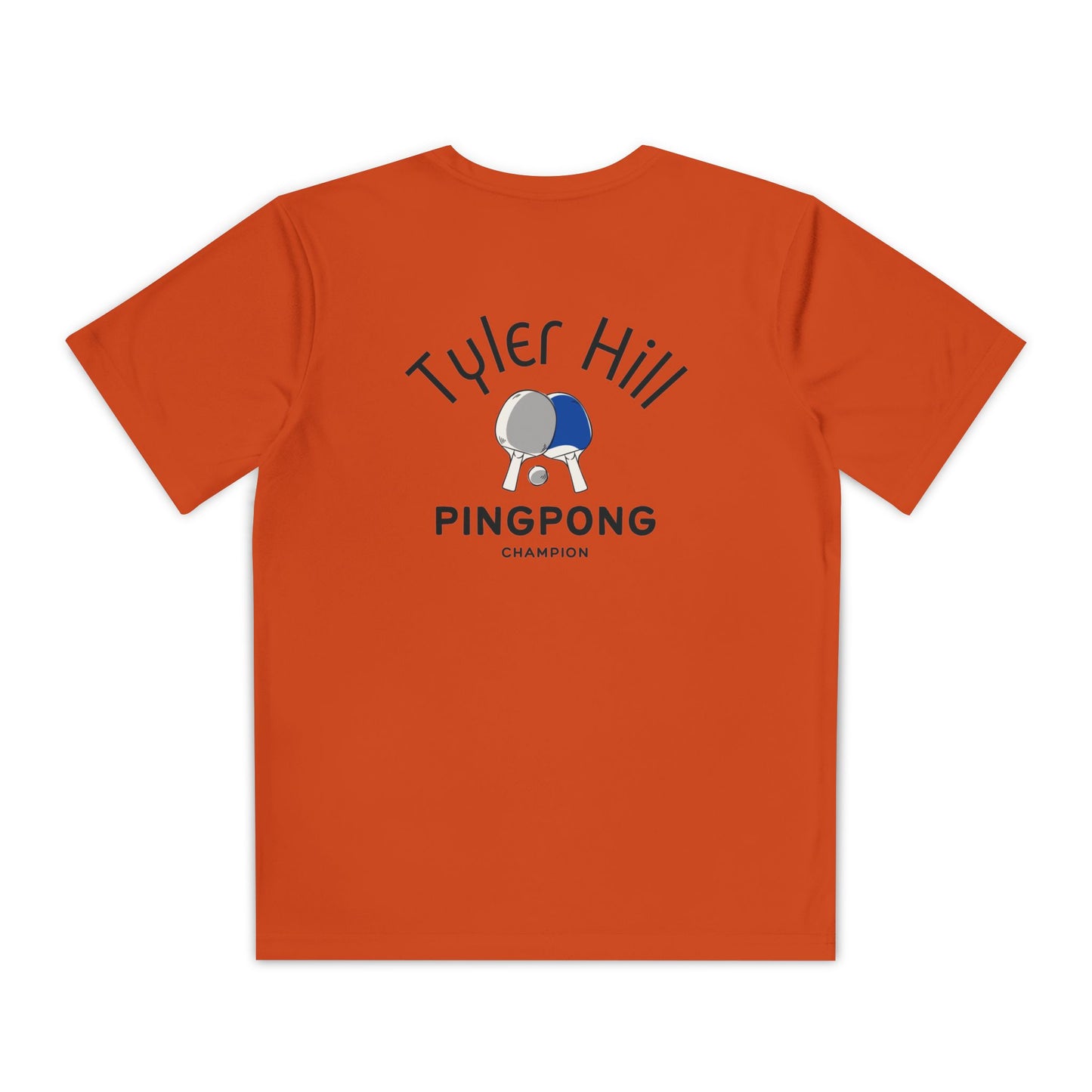 Ping Pong Youth Tee - Custom Swag - Table Tennis Tshirt