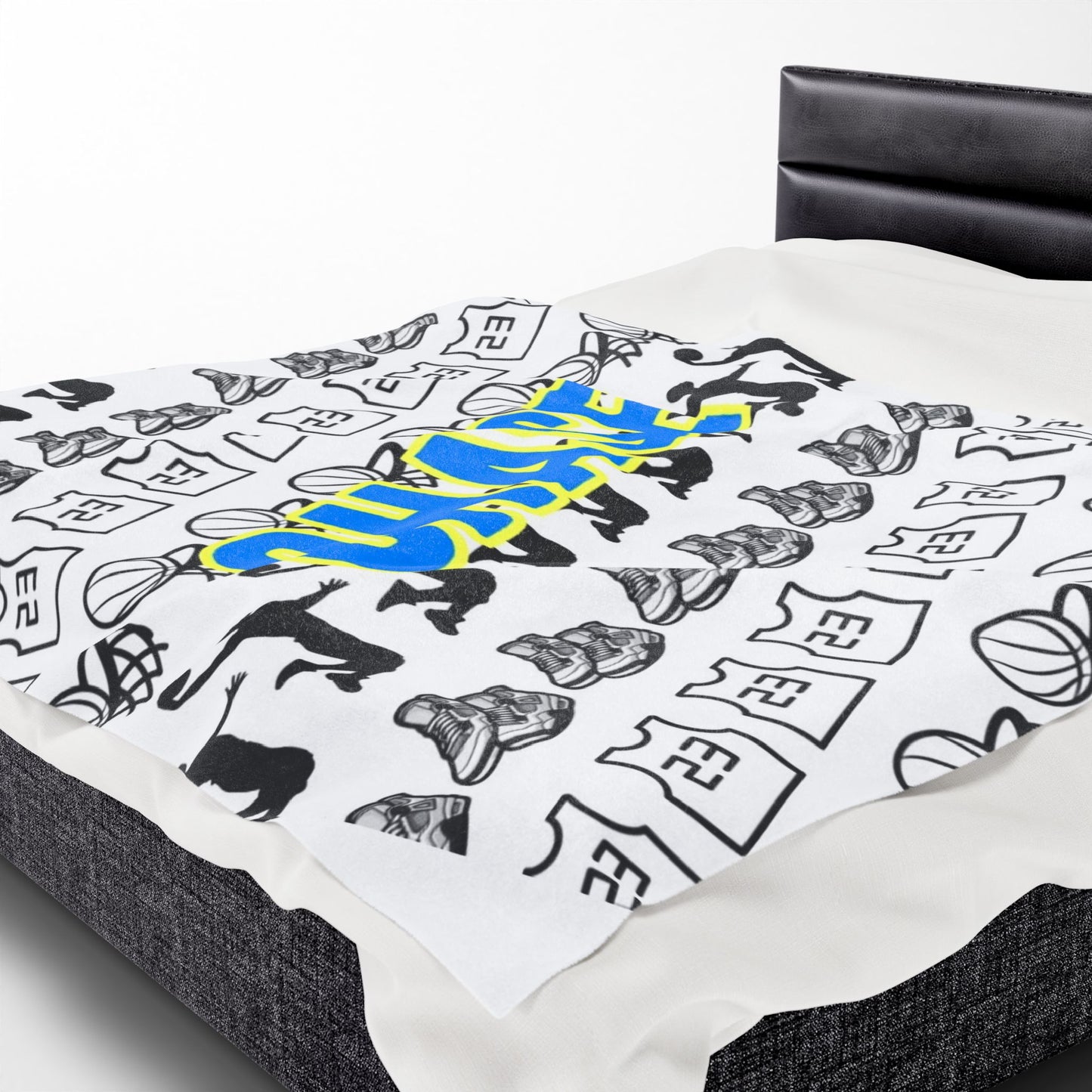 Basketball Plush Blanket - Personalized - 3 Sizes