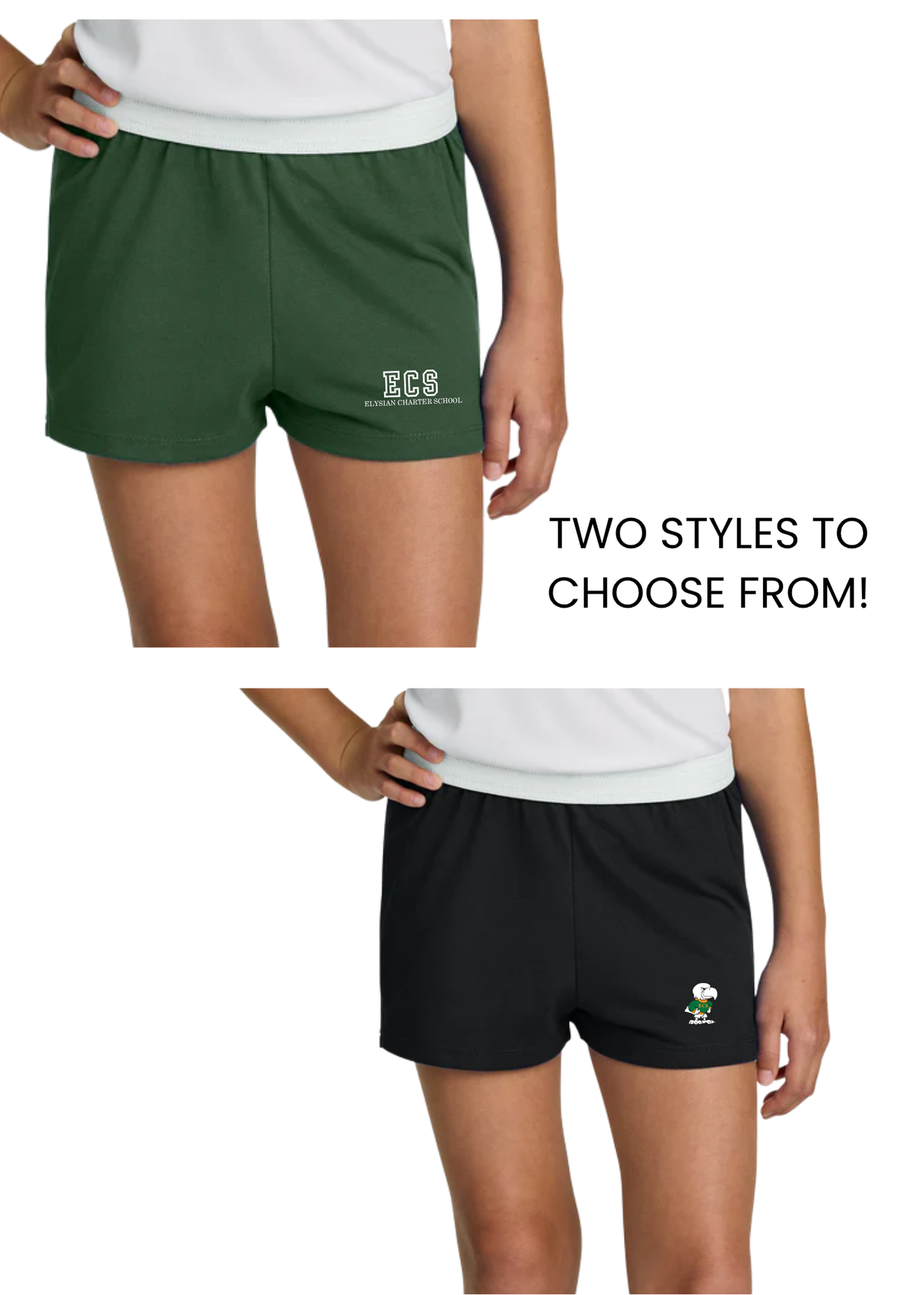 Sport-Tek ® Girls Short with ECS logo