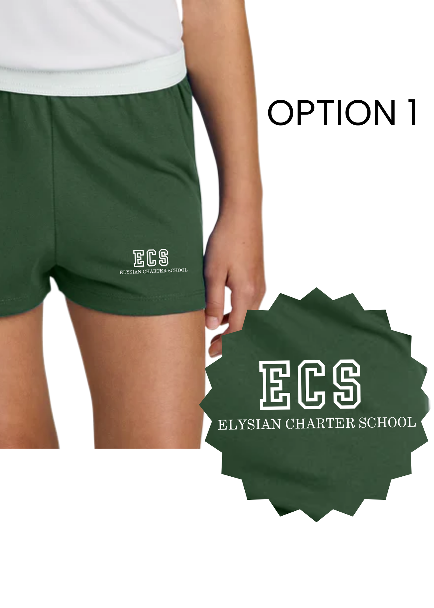 Sport-Tek ® Girls Short with ECS logo