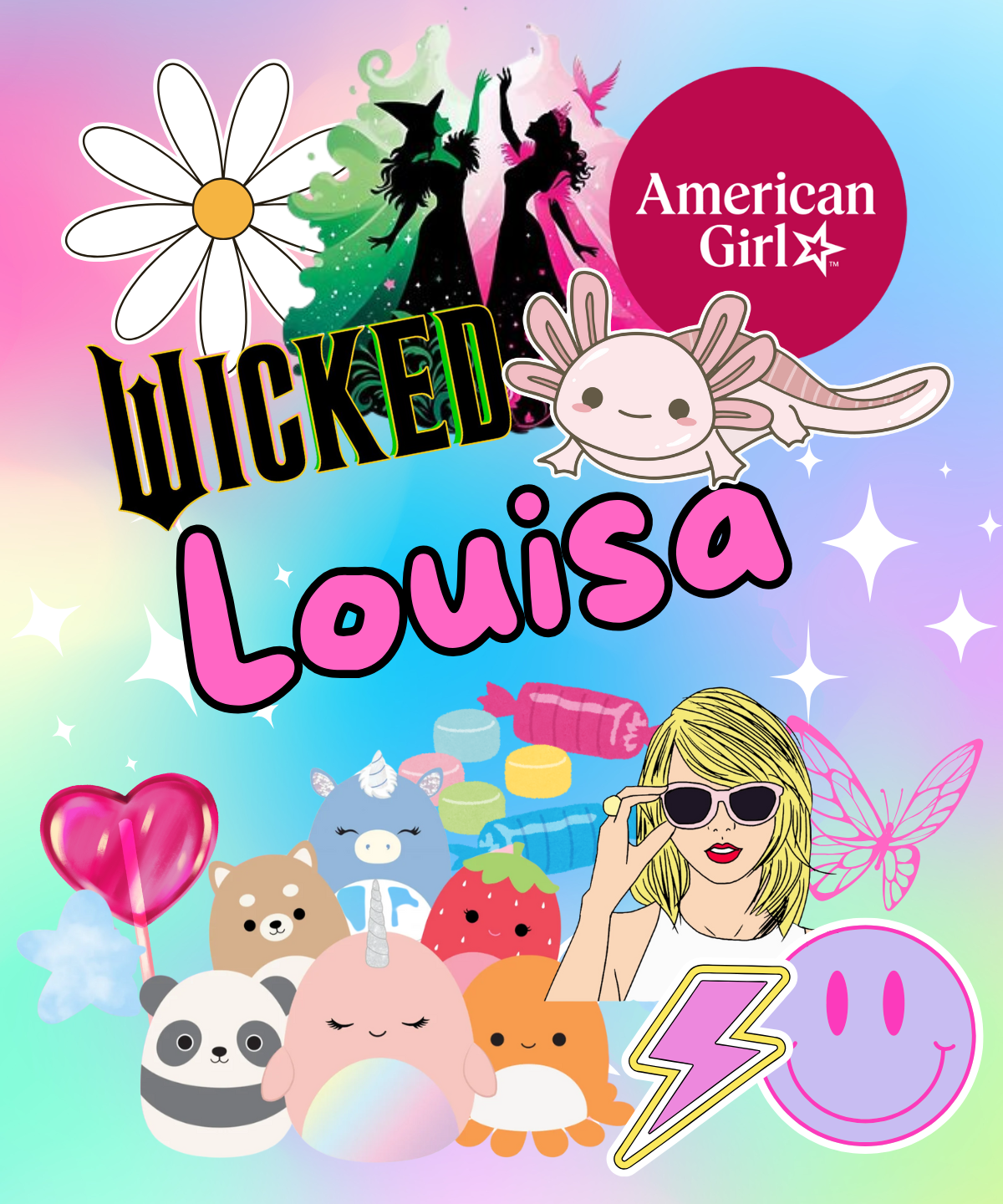 Favorite Things Personalized Blanket – Custom Collage with Photos, Hobbies, and Name