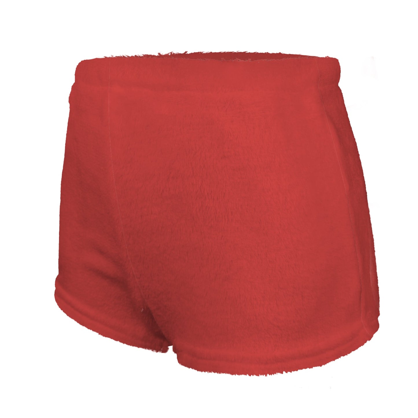 Personalized Fuzzy Shorts – Custom Name in Heart Font
