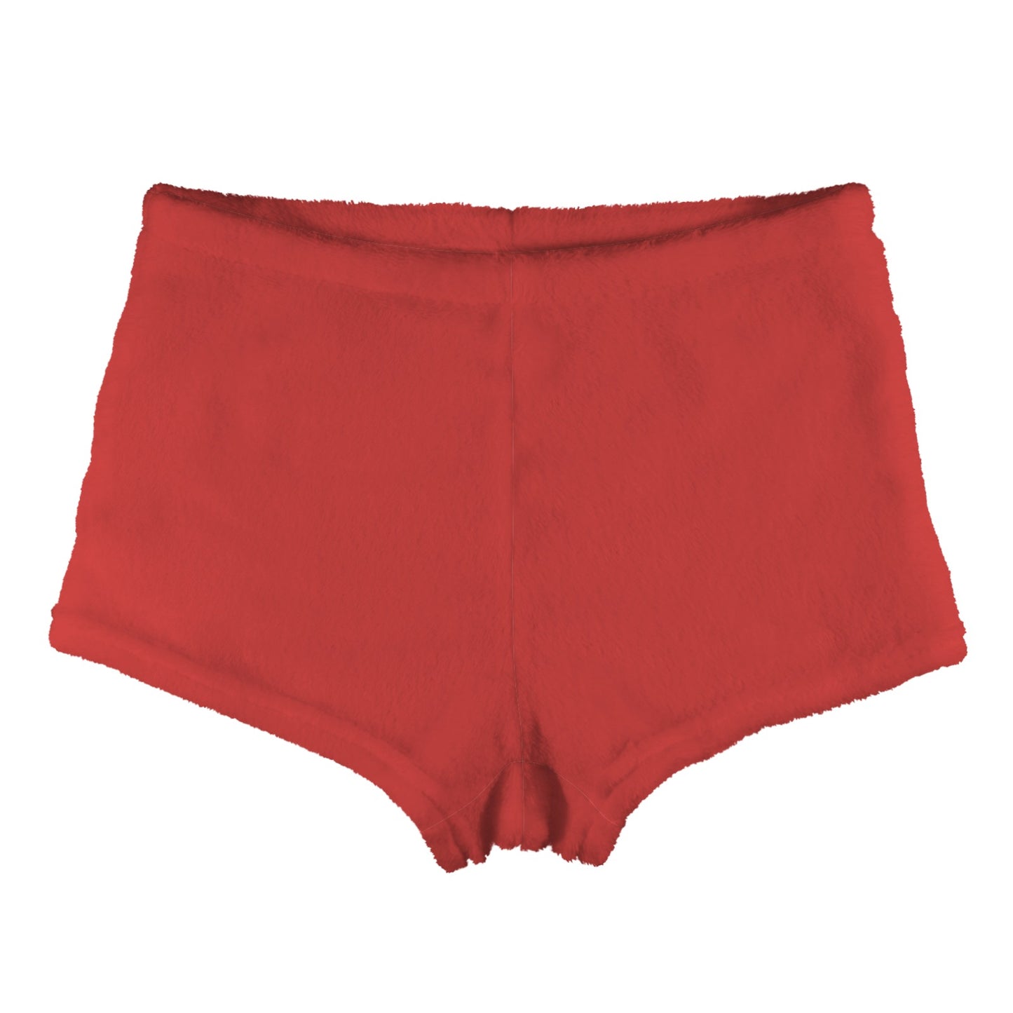 Personalized Fuzzy Shorts – Custom Name in Heart Font